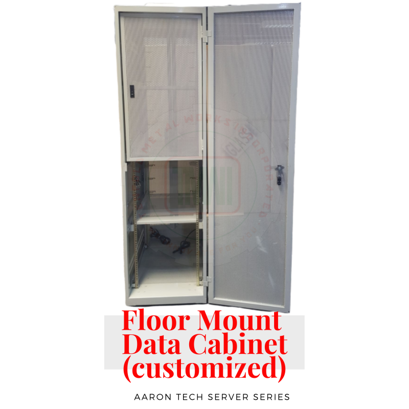 FLOOR MOUNTED DATA CABINET – Tenfold Metalworks